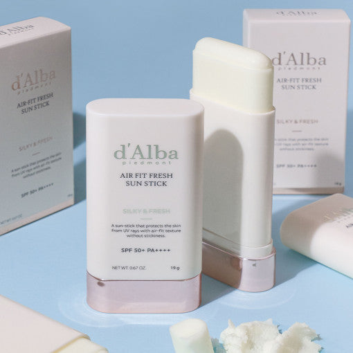 d'Alba Air Fit Fresh Sun Stick 19g - Berry Purple 