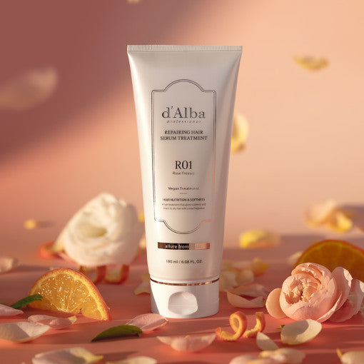 d'Alba Professional Repairing Hair Serum Treatment 180ml - Berry Purple 
