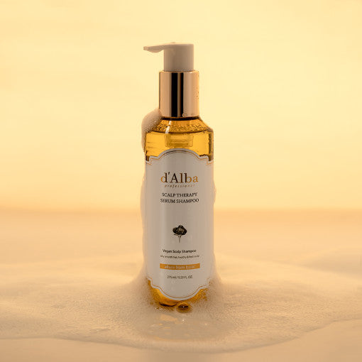 d'Alba Professional Repairing Scalp Therapy Serum Shampoo 275ml - Berry Purple 