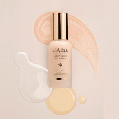 d'Alba Skin Fit Serum Foundation 30ml SPF50+/PA++++ - Berry Purple 