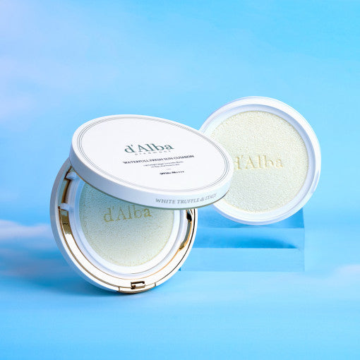 d'Alba Waterful Fresh Sun Cushion 25g+25g(refill) SPF50+/PA++++ - Berry Purple 