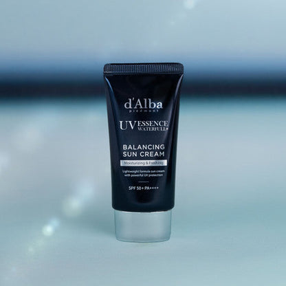 d'Alba Waterfull Balancing Sun Cream 50ml SPF50+PA++++ - Berry Purple 