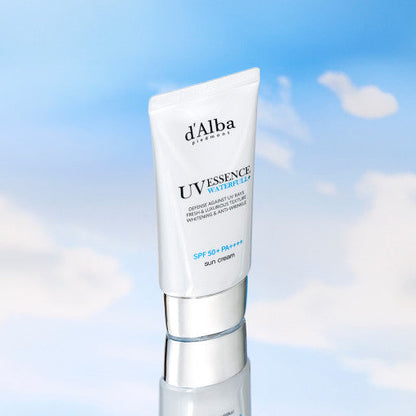 d'Alba Waterfull Essence Sun Cream SPF50+/PA++++ 50ml - Berry Purple 