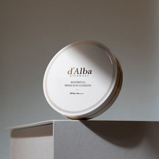 d'Alba Waterfull Fresh Sun Cushion 15g SPF50+/PA++++ - Berry Purple 