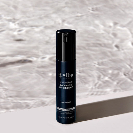d'Alba White Truffle Balancing Water Cream 50ml - Berry Purple 