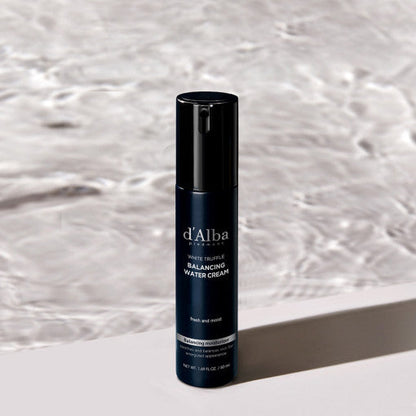 d'Alba White Truffle Balancing Water Cream 50ml - Berry Purple 