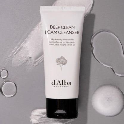 d'Alba White Truffle Deep Clean Foam Cleanser 80ml - Berry Purple 