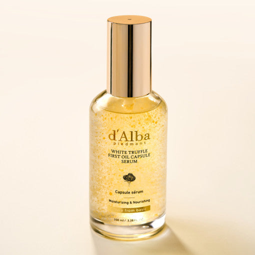 d'Alba White Truffle First Oil Capsule Serum 100ml - Berry Purple 