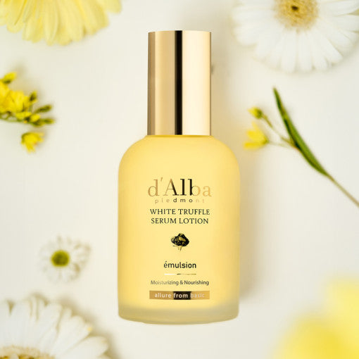 d'Alba White Truffle Moisturizing Serum Lotion 100ml - Berry Purple 