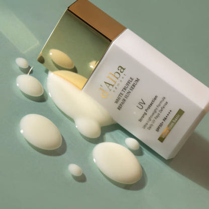 d'Alba White Truffle Repair Sun Serum 35ml - Berry Purple 