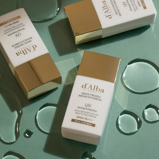 d'Alba White Truffle Repair Sun Serum 35ml - Berry Purple 