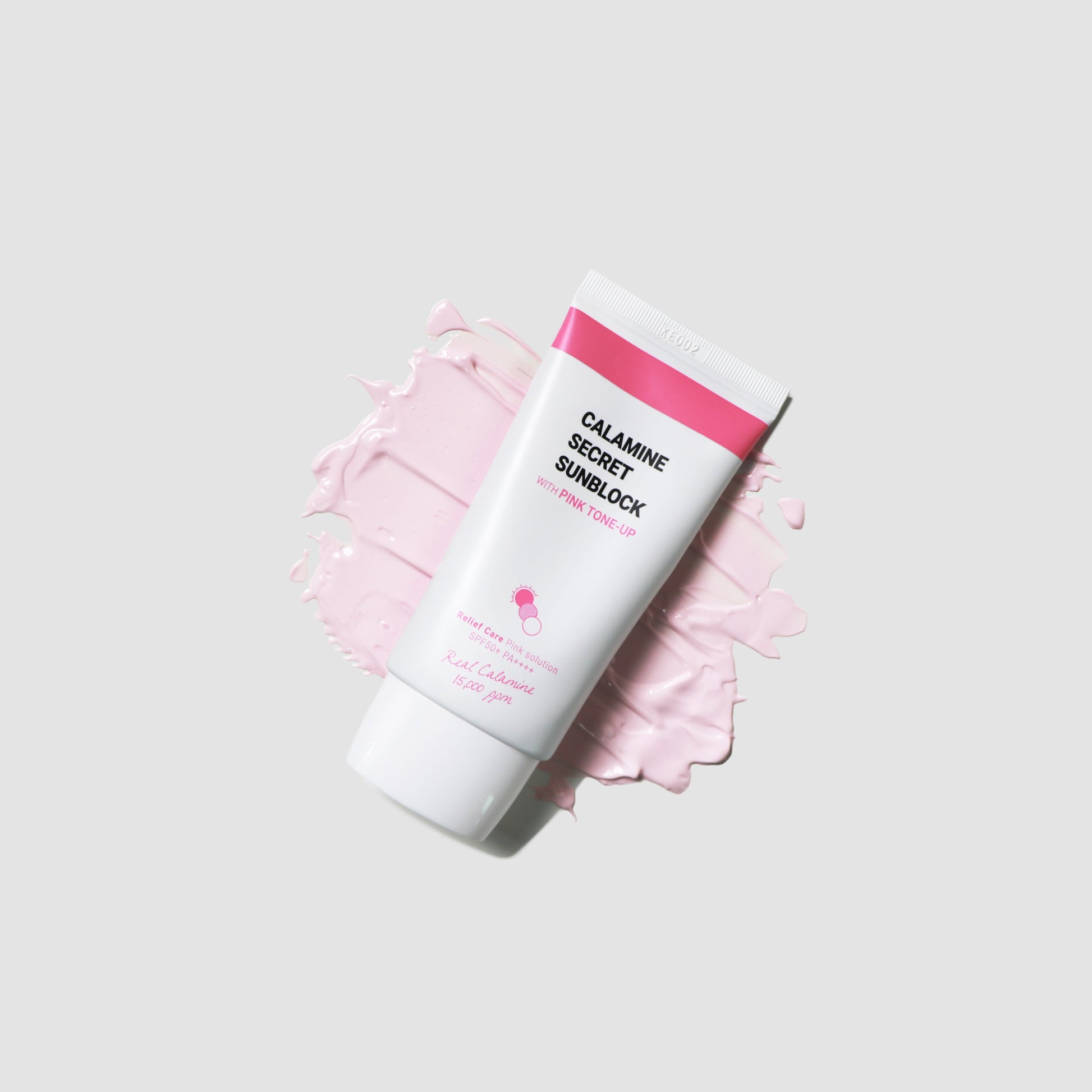K-SECRET Calamine Secret Sunblock With Pink Tone-Up (SPF50+ PA++++) 50ml - Berry Purple 