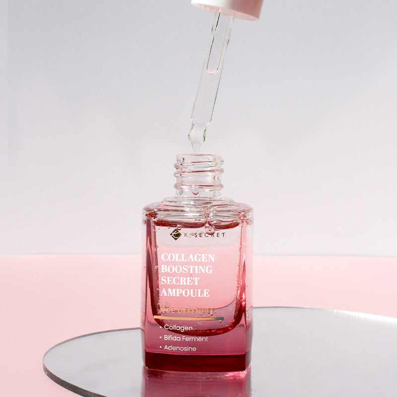 K-SECRET Collagen Boosting Secret Ampoule 50ml - Berry Purple 