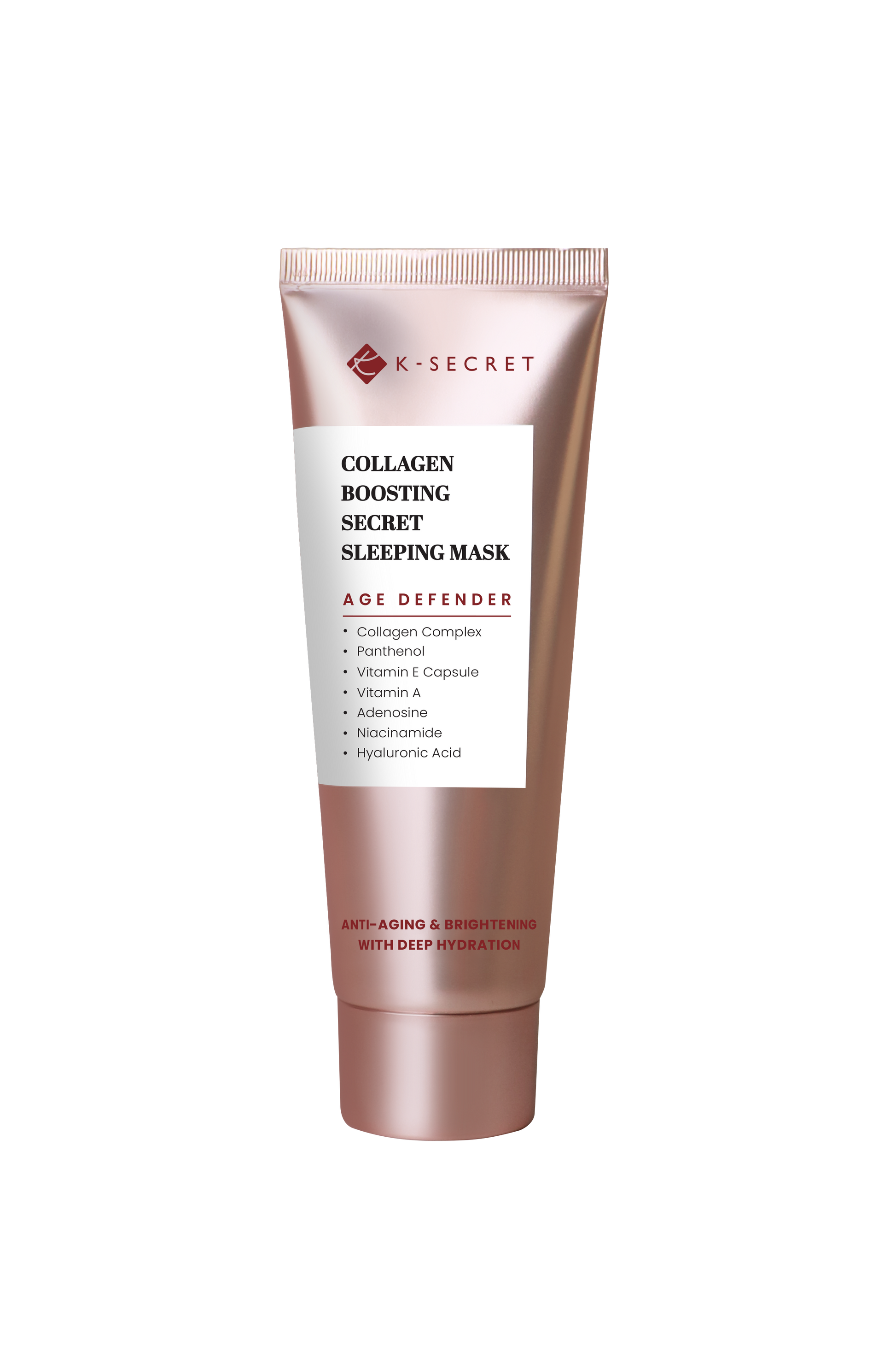 K-SECRET Collagen Boosting Secret Sleeping Mask 60ml - Berry Purple 