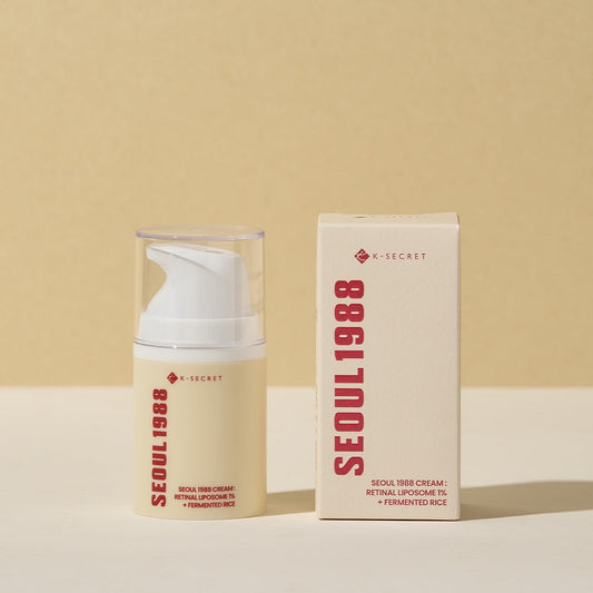 K-SECRET SEOUL 1988 Cream : Retinal Liposome 1% + Fermented Rice 50ml - Berry Purple 