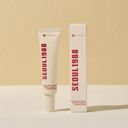 K-SECRET SEOUL 1988 Eye Cream : Retinal Liposome 4% + Fermented Bean 30ml - Berry Purple 