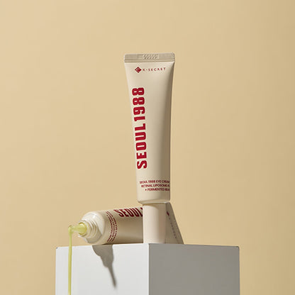 K-SECRET SEOUL 1988 Eye Cream : Retinal Liposome 4% + Fermented Bean 30ml - Berry Purple 