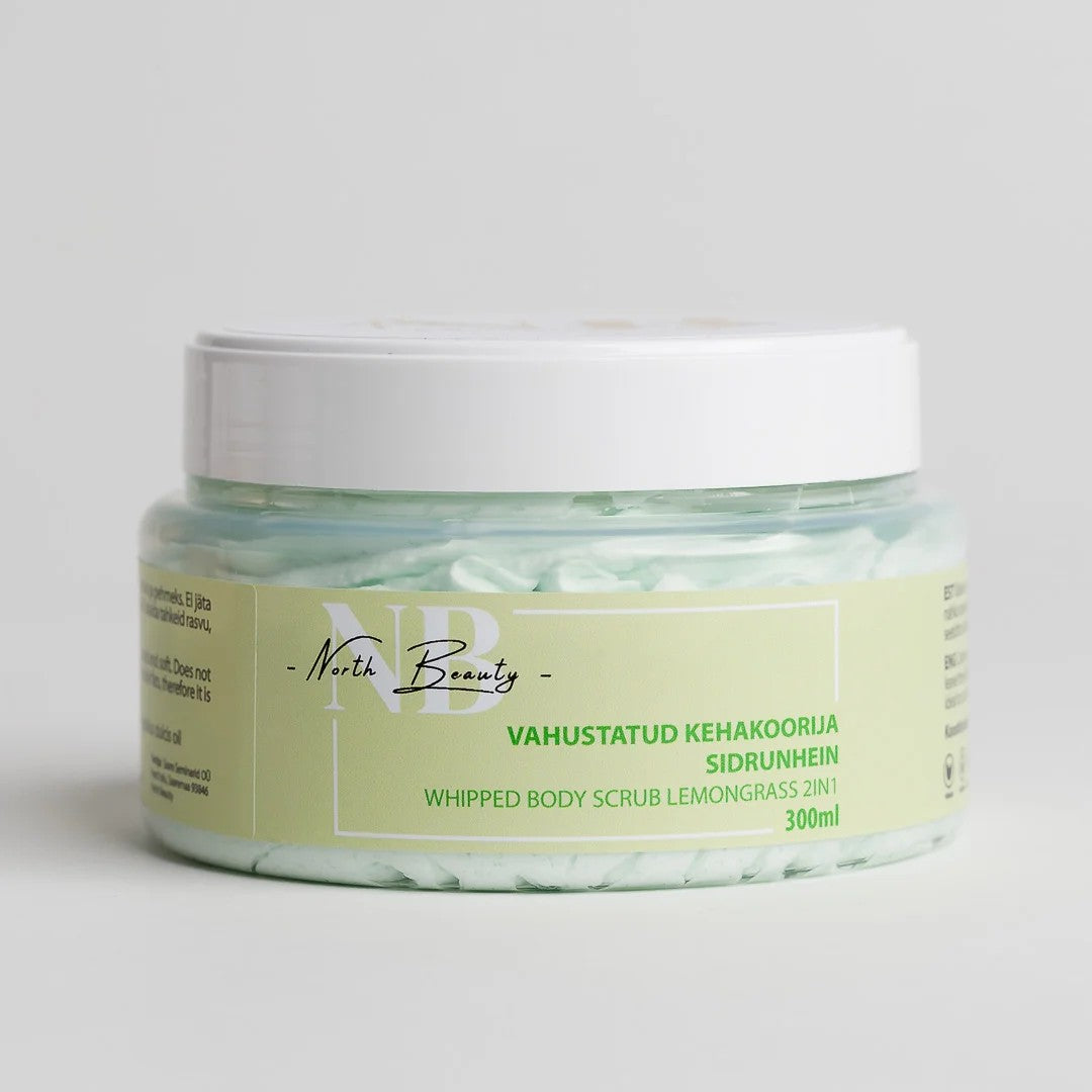 Whipped Sugar Body Scrub With Lemongrass 300 ml - Berry Purple 